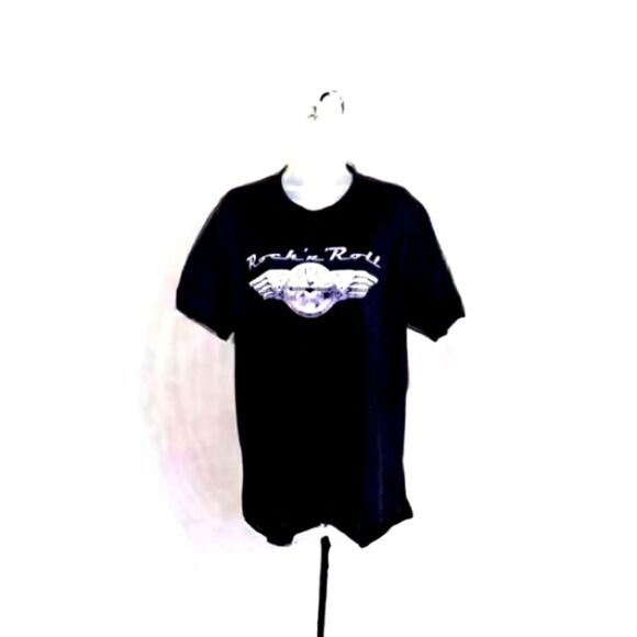 SUN RECORDS  T-Shirt by LOGO  with Tags Licensed LARGE BLACK Men's LG **NEW** - Picture 2 of 9